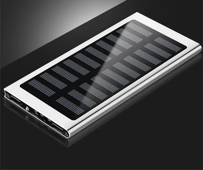 Ultra-thin metal solar power bank