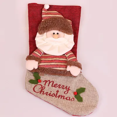 Christmas Supplies Gift Bag Ornaments Pendant Socks