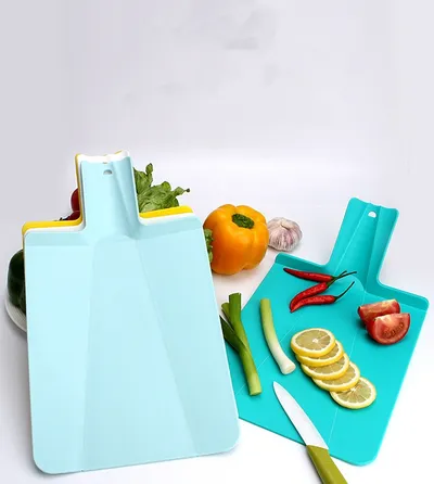 Kitchen Folding Chopping Blocks Cutting Board Plastic Chopping Board Foldable Cutting Block