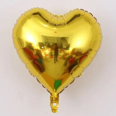 Event decoration heart-shaped balloons
