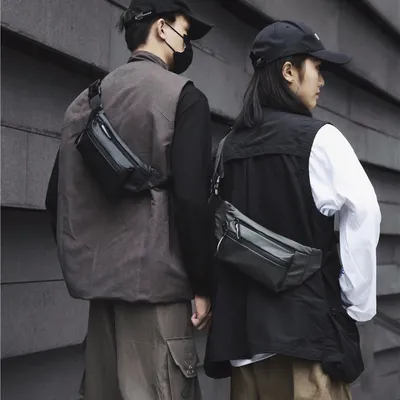 Multi-function crossbody bag with one shoulder
