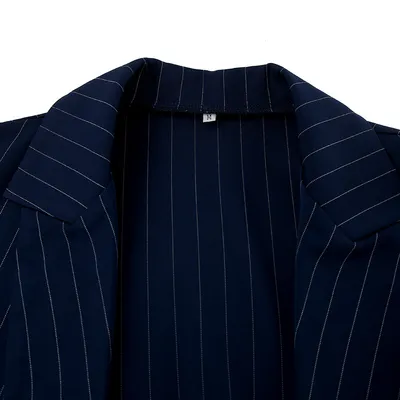 Women's Fashion Casual Striped Suit Pants Suit