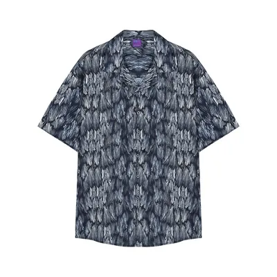 Men's Floral Full Print Short Sleeve Shirt