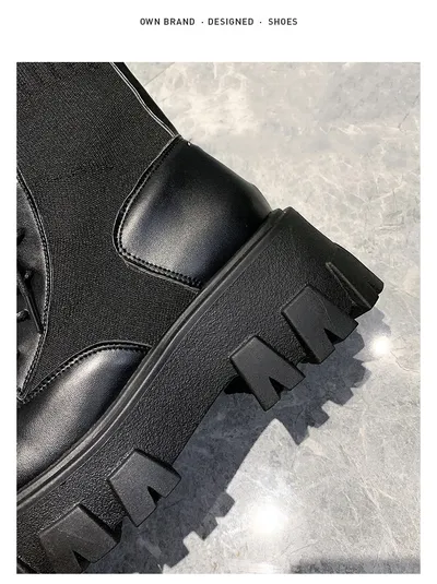Autumn and winter breathable high-top Martin boots