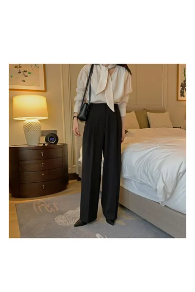 Korean Chic Niche French Neckline Is Loose And Versatile