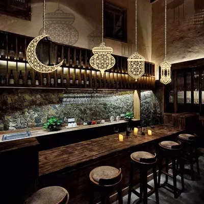 DIY Craft Party Supplies Wooden Pendant