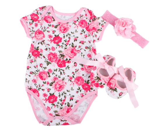 One-piece Romper Baby And Toddler Short Sleeve Triangle Climb
