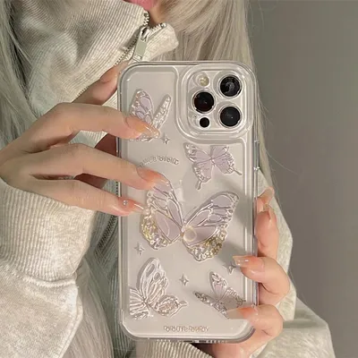 Fashion Simple Butterfly Pattern Phone Case