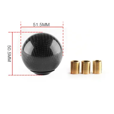 Real Carbon Fiber Gear Head Refitted For Automobile