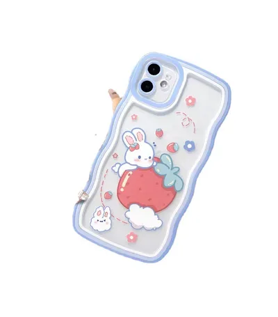 New Strawberry Rabbit Protector Mobile Phone Shell