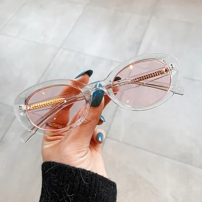 Small Frame Sunglasses Women Oval Frame