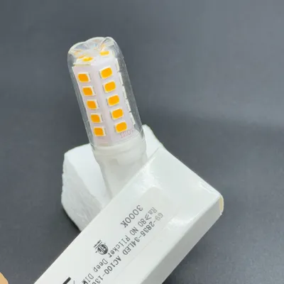 Dimmable Corn Light Bulb - AC100-120V, 3000K Warm White, Flicker-Free, Energy Saving LED Bulb