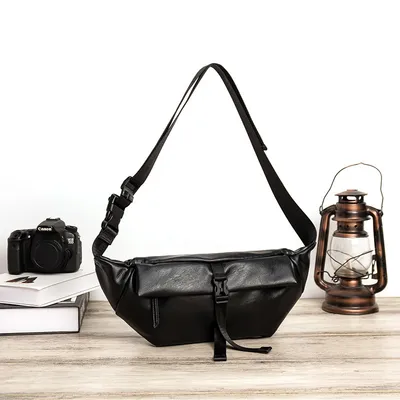 Single Shoulder Multifunctional Casual Messenger Bag Chest Bag