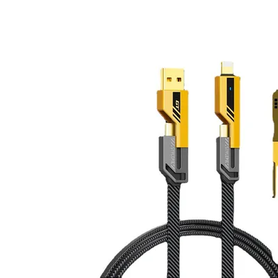 Four-in-one Fast Charge Data Cable Double-headed Tpyec Charging Cable