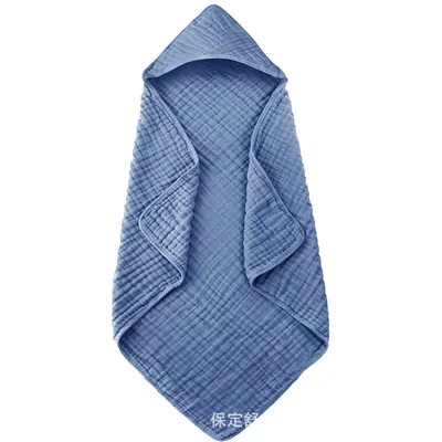 Hooded Baby Towels For Newborn Muslin Cotton Baby Bath Towel With Hood For Babies, Infant, Toddler And Kids, Large 90x90cm, Soft And Absorbent Newborn Essential