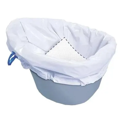 Pack Of 160 Commode Liners With Absorbent Pad Odorless Disposable Bags Universal