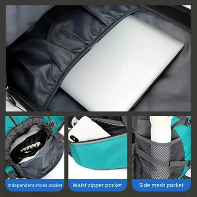 50L Fishing Backpack Large Capacity Camping Bags Outdoor Sport Hiking Trekking Climbing Travel