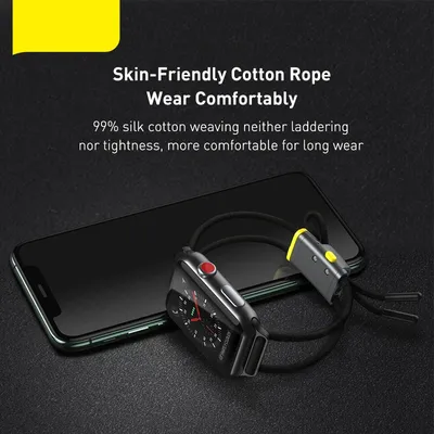 Rope watch strap