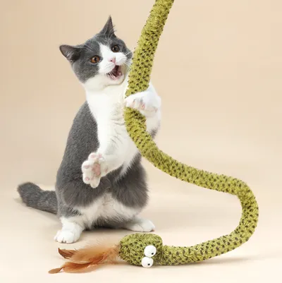 Self Refreshing Feather Long Pole Toy Supplies