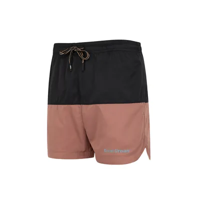 Casual Stitching Shorts Men's Loose Contrast Color Outdoor