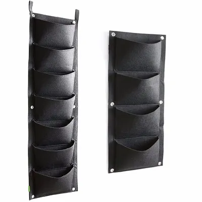 Wall Garden Hanging Planting Bags Vertical Outdoor Indoor Planter