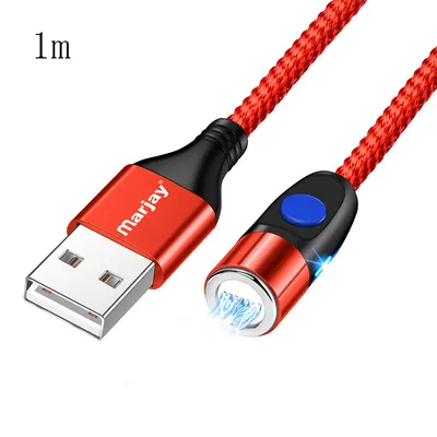 Magnetic Fast Charging Mobile Phone Data Cable Three In One
