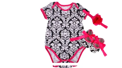 One-piece Romper Baby And Toddler Short Sleeve Triangle Climb