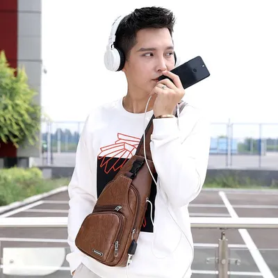 Waterproof casual one-shoulder messenger bag