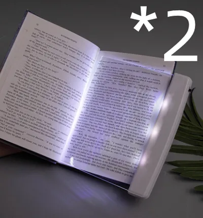 مصباح قراءة LED قابل للتعتيم، مصباح قراءة للعين، مصباح تعلم للكتاب، راتنج أكريليك للقراءة الليلية
