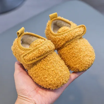 Creative Solid Color Bag Root Non-slip Baby Soft Sole Toddler Shoes