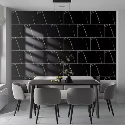 10x Marble Tiles Sticker Self-Adhesive Stick On Kitchen Home Wall Bathroom Decor