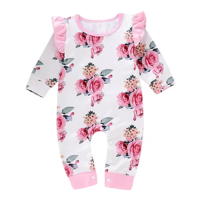 Baby print jumpsuit
