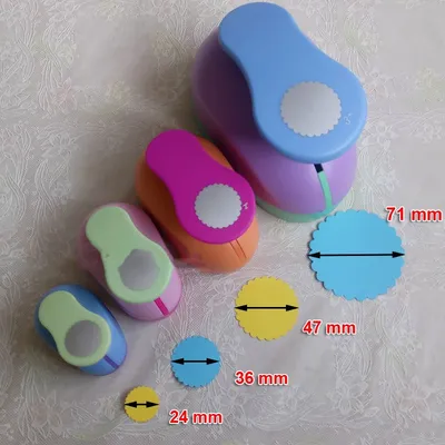 Home Fashion Circular Craft Punching Cutter
