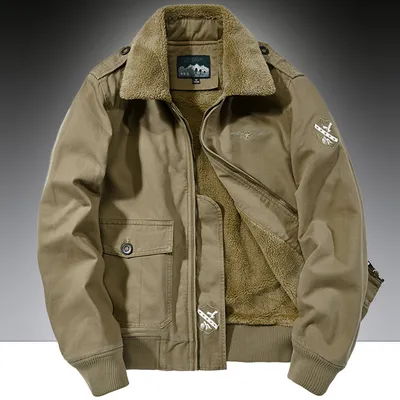 Lapel lamb wool coat