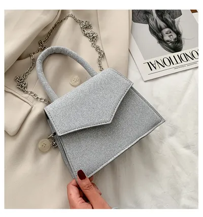 Single shoulder diagonal women's bag