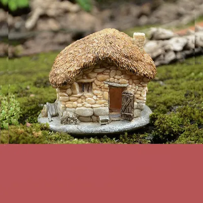Creative Mini Small House Ornaments Micro Landscape Home Decorations