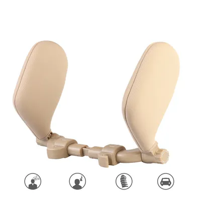 Car Seat Headrest Pillow Travel Rest Neck Pillow Support Solution For Kids Pillow And Adults Auto Seat Head Cushion Car Pillow