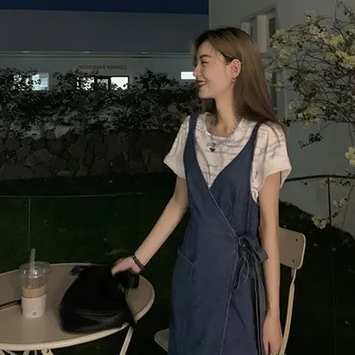 Women's Clothing Design Light And Familiar Japanese A-line Dress