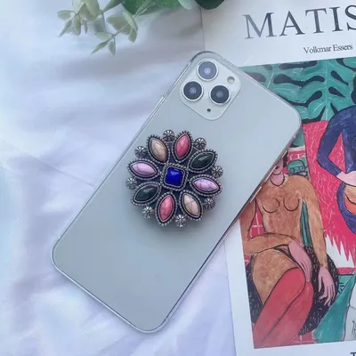 Cell Phone Air Cushion Holder Stone Folding