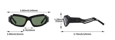 Women's Fashion Casual Minimalist Retro Sunglasses