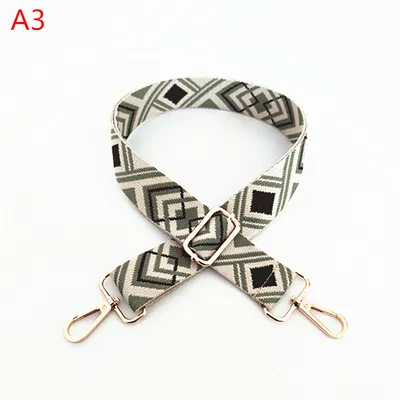 Ethnic Style Replacement Webbing One-shoulder Diagonal Bag Strap