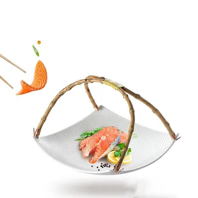 Japanese-style Ceramic Household Personalized Modern Dried Fruit Snack Plate