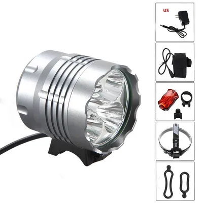 LED Mountain Bike Headlight 5T6 Bicycle Light