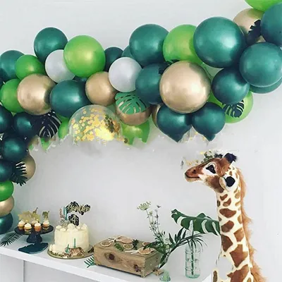 مستلزمات زينة حفلة عيد ميلاد الغابة