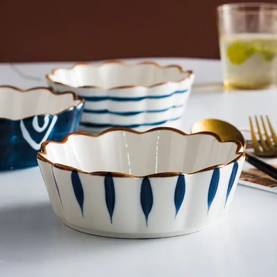 Fruit Salad Bowl Nordic Wind Net Red Style Creative