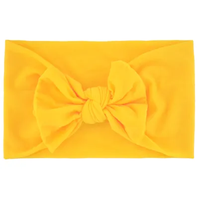 Super Stretchy Soft Knot Headbands With Hair Bows Head Wrap Hair Accessories For Newborn Baby Girls Infant Toddlers Kids