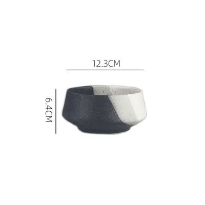 Japanese Special Ceramic  Black Single Bowl