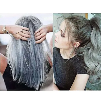 Grey hair cream