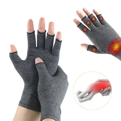 Breathable Health Care Half Finger Gloves
