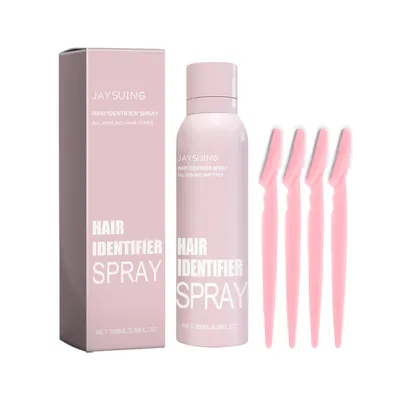 Jaysuing Facial Hair Removal Spray, Easily Softens Hair Facial Cleansing And Gentle Hair Removal